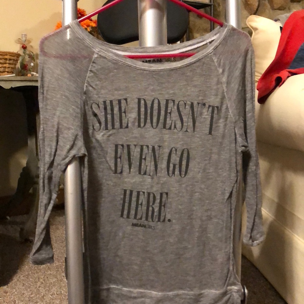 She doesn’t even go here shirt